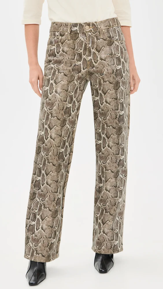 The Maven Faux Leather Sneak Pants