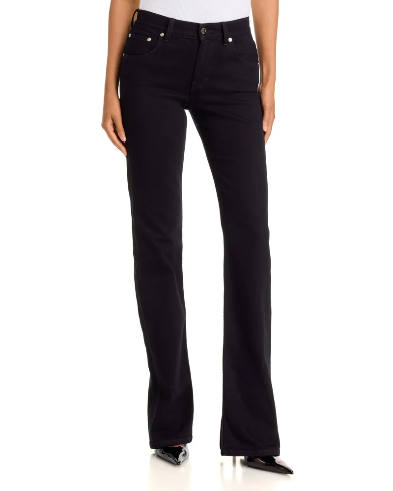 Chewy Low Rise Straight Jeans in Od Black