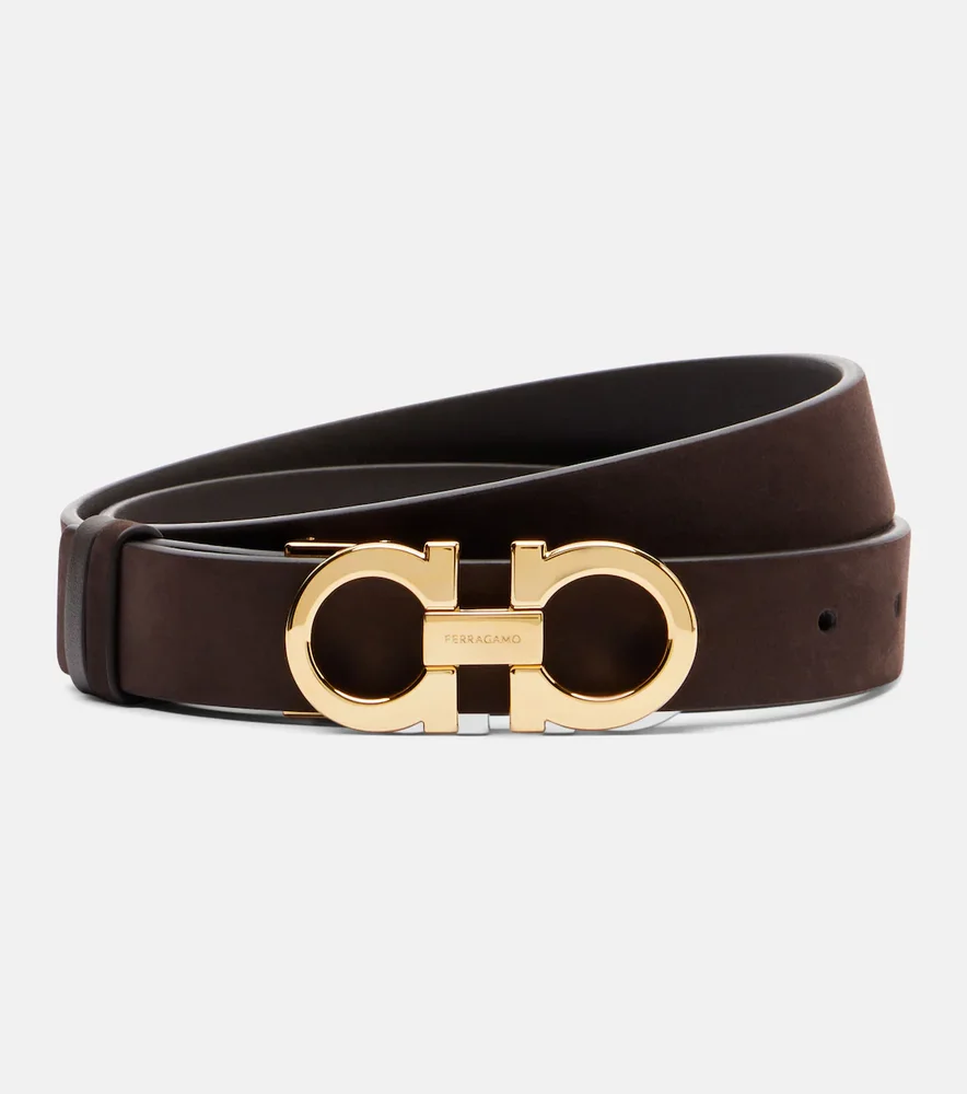 Gancio Mediterraneo leather belt