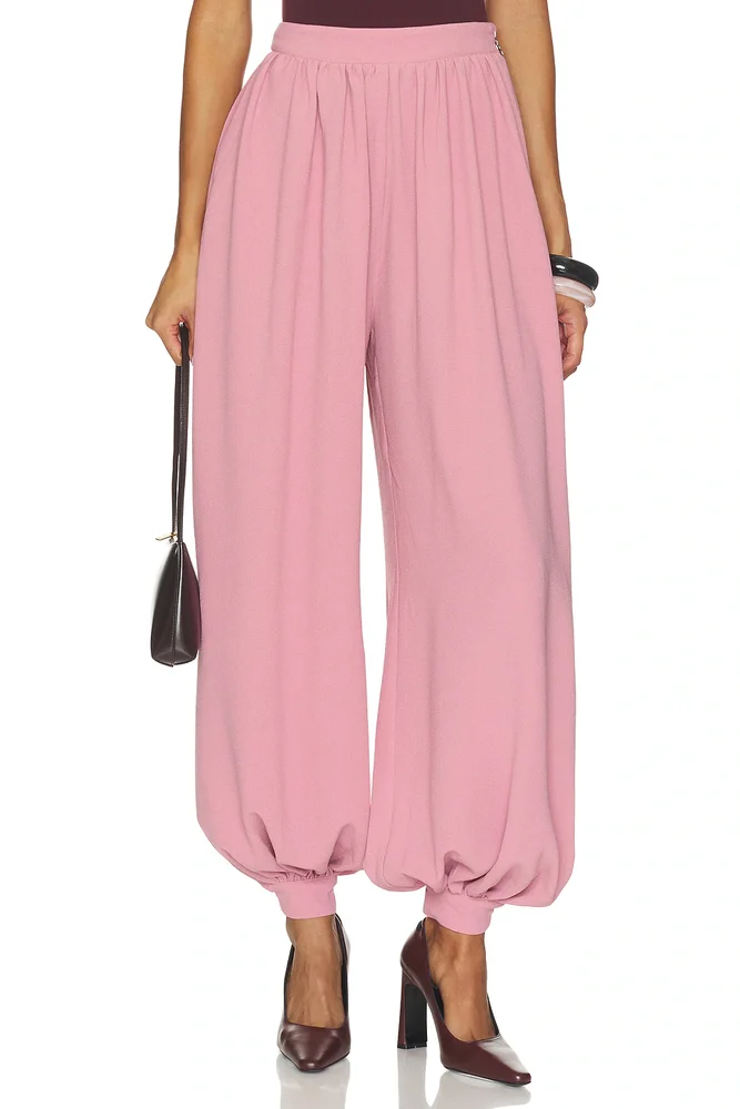 Balloon Pleated Pants