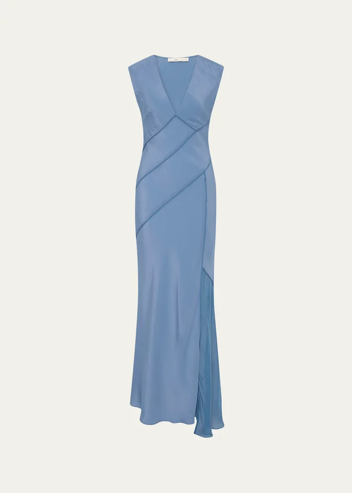 Elin Paneled Gown