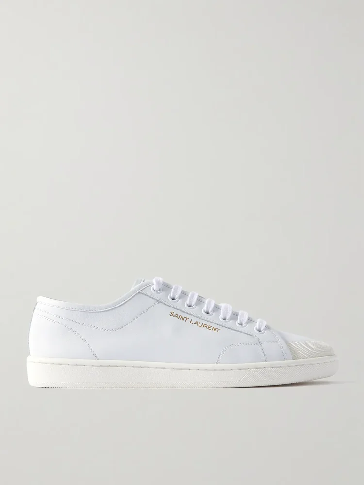 gym leather sneakers