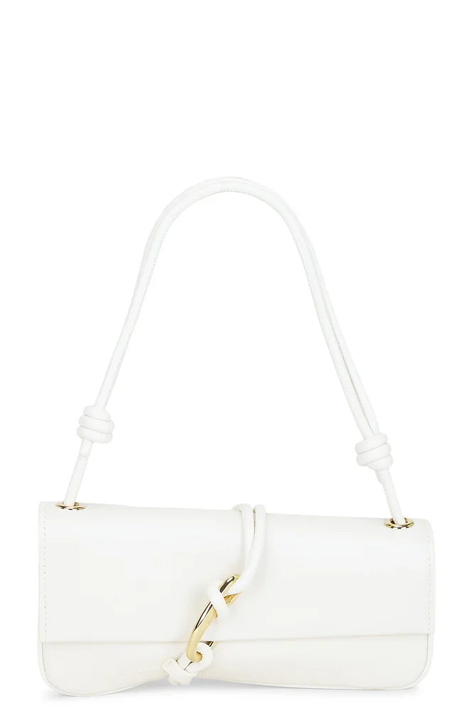 Alice Slanted Baguette Bag