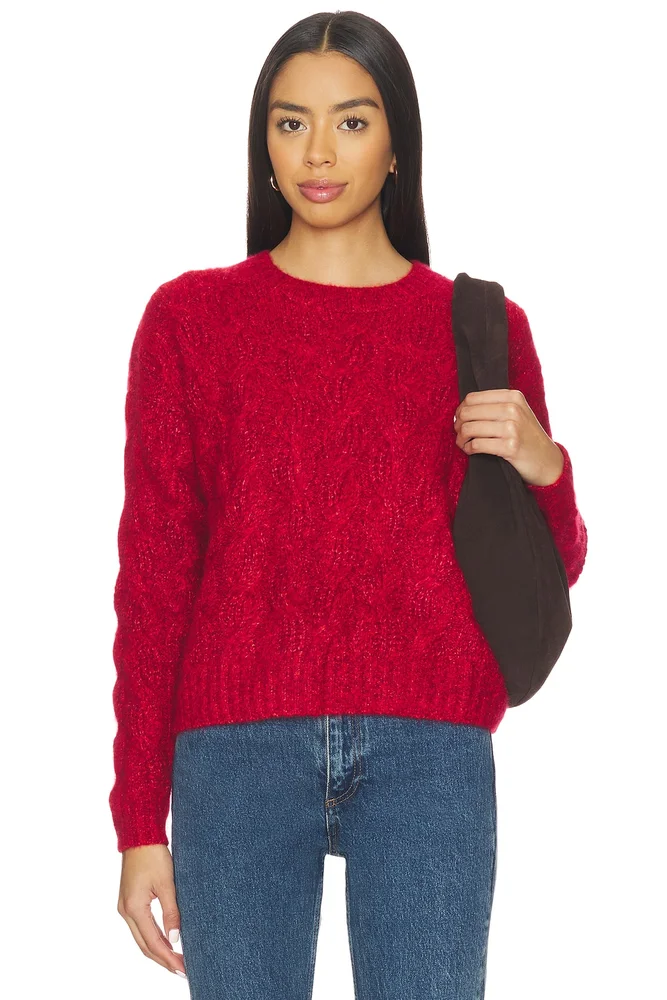 Cable Crew Sweater