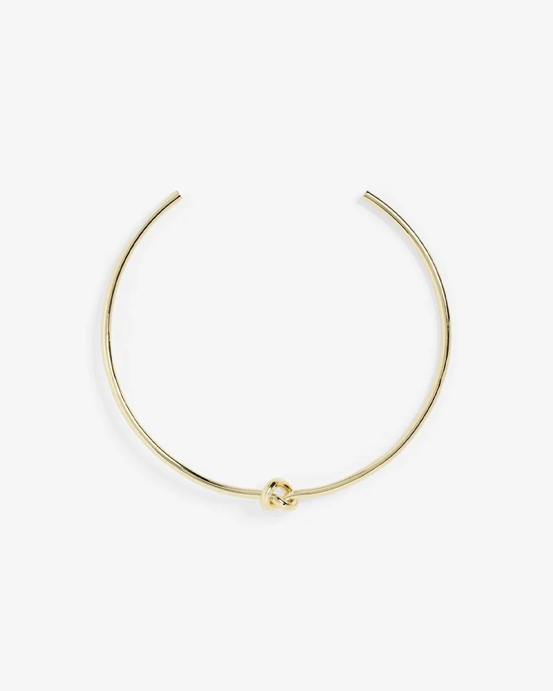 Shashi Knot Necklace Cuff