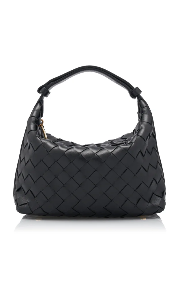 Small Washbag Intrecciato Leather Bag