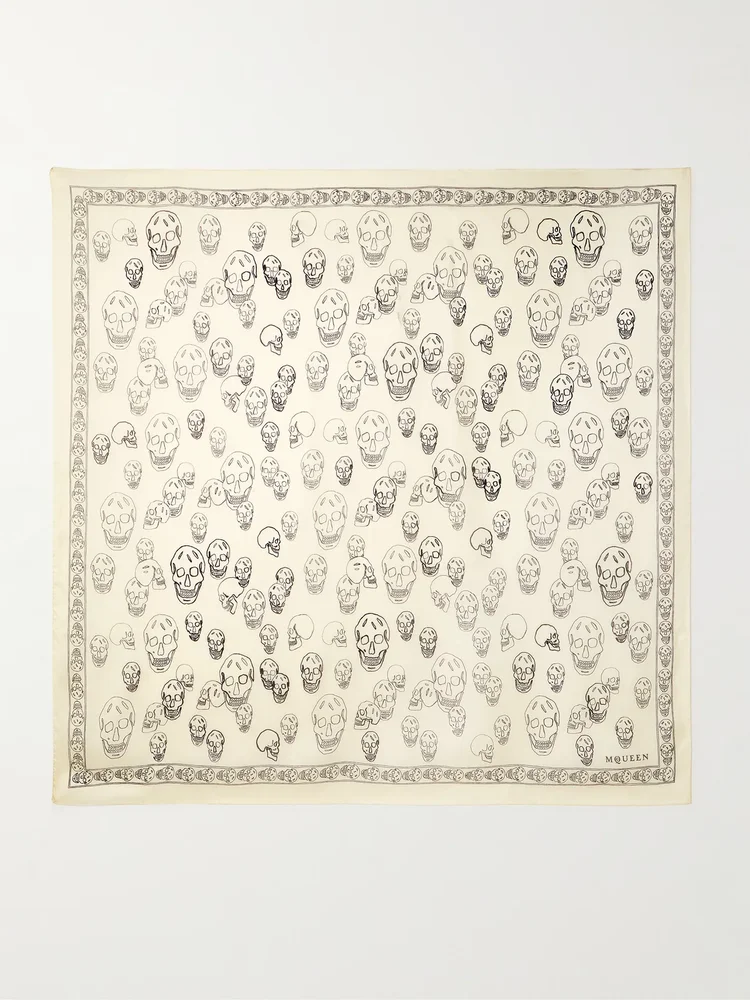 Printed Silk Scarf