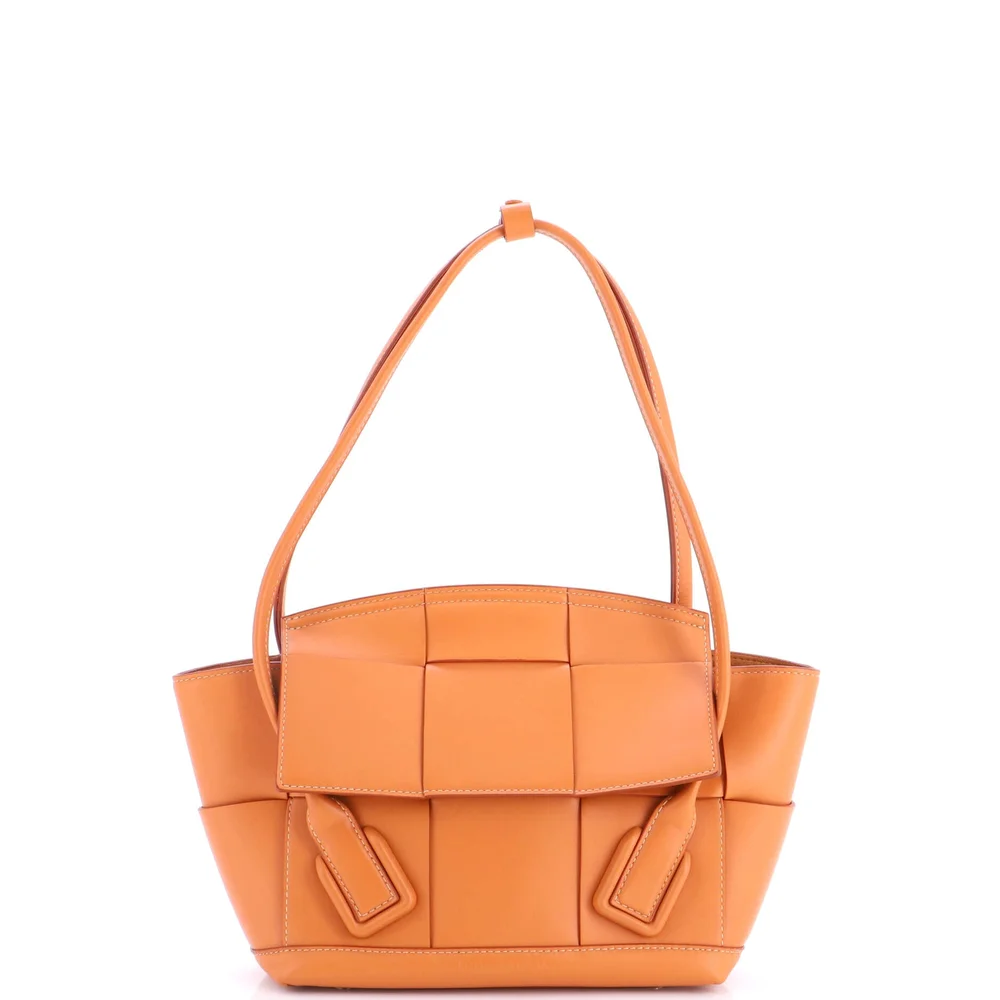 bottegaveneta Arco Bag Maxi Intrecciato Leather Small