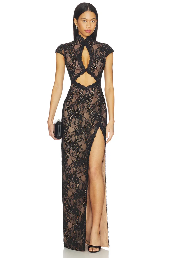Moira Lace Maxi Dress