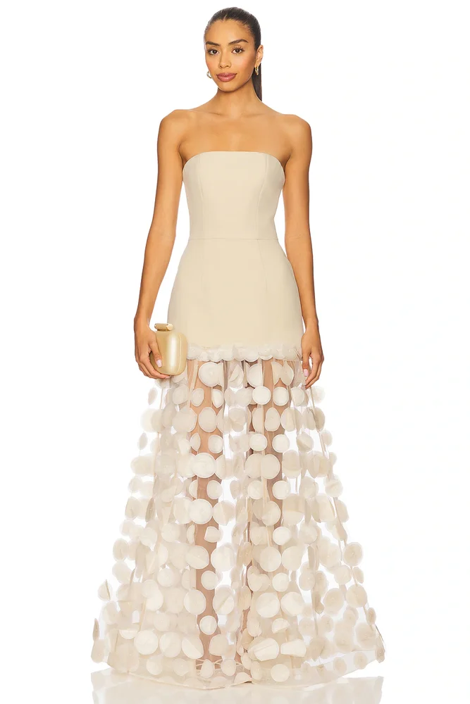 Harper Strapless Gown