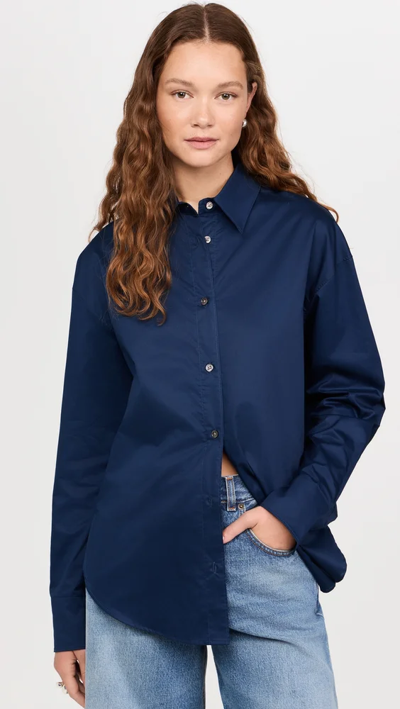 The Everything Shirt in Navy