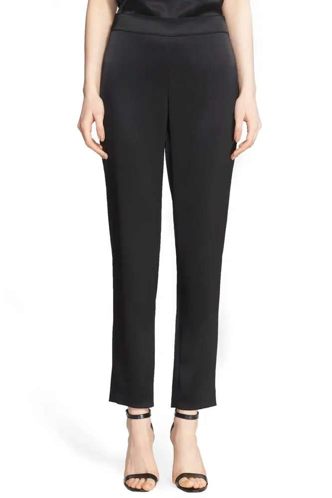 Emma Satin Ankle Pants
