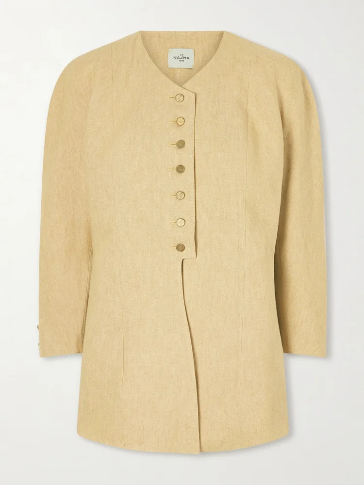 Amada heavy linen jacket
