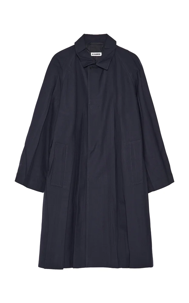Relaxed Midi Trench Coat