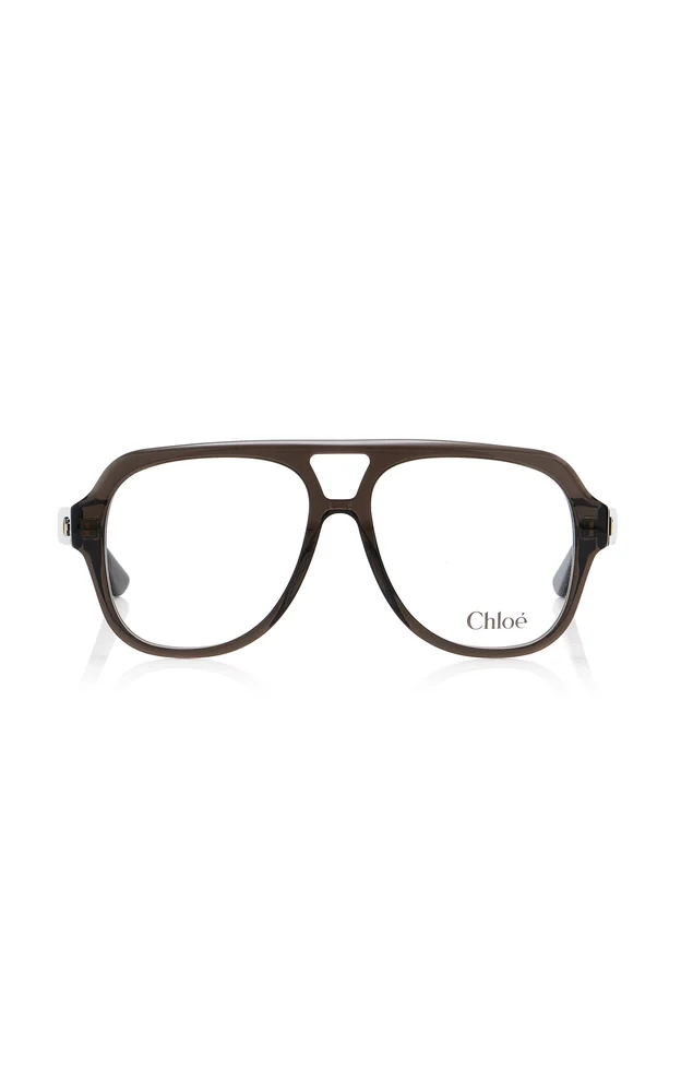 Salomé Aviator-Frame Acetate Glasses