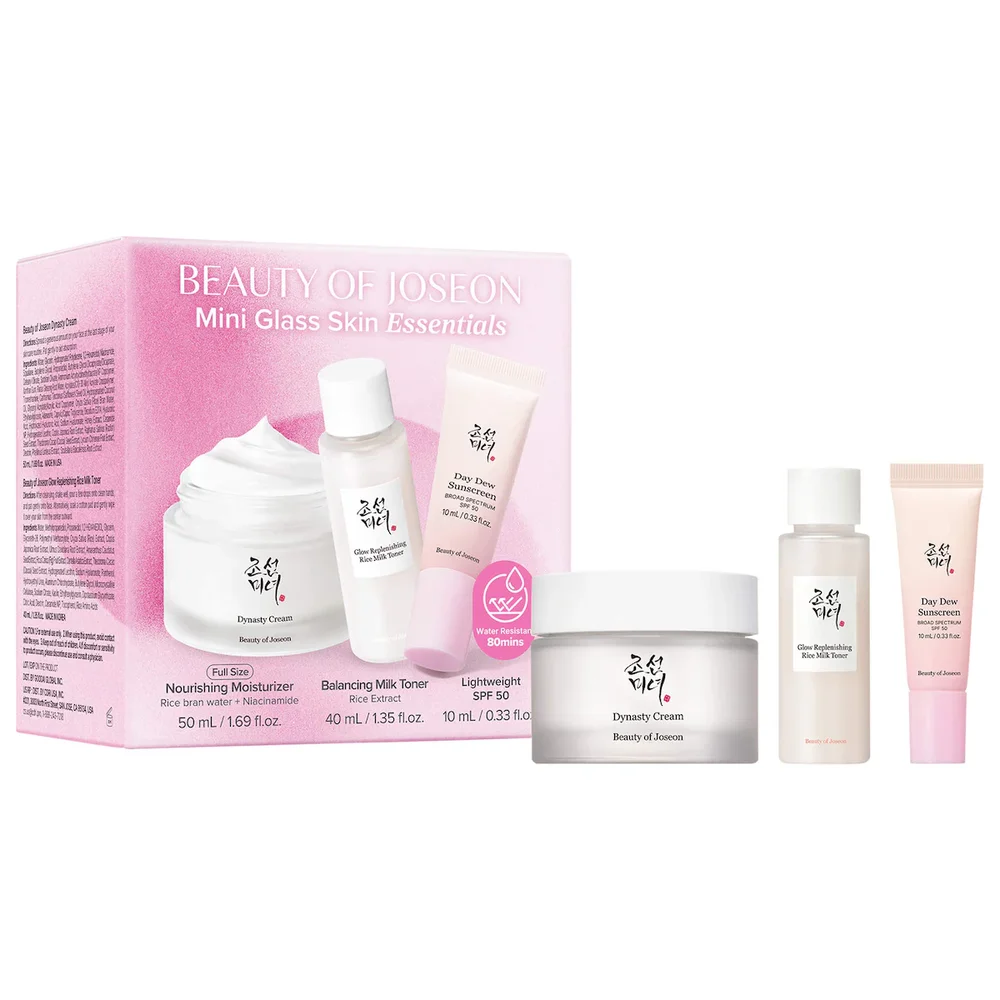 Mini Korean Glass Skin Essentials Gift Set