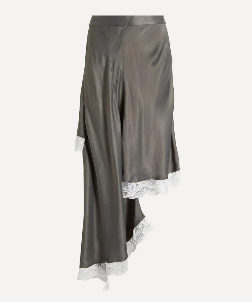 Livia Coral Smoke Skirt