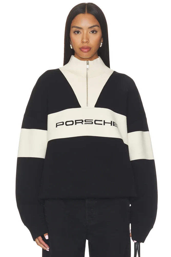 x Revolve Jet Knit Half Zip