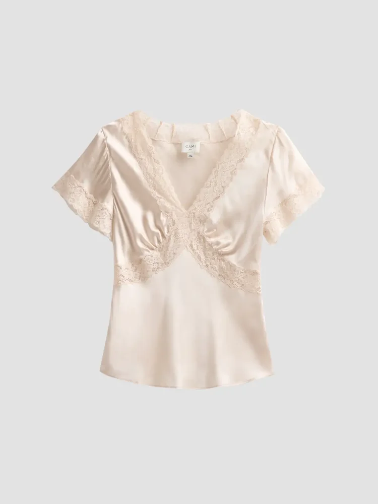 Romola Satin Top