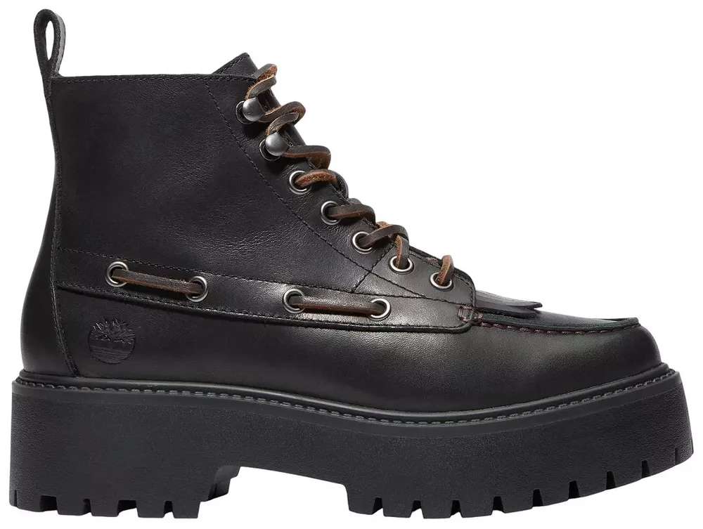 Stone Street Platform Kiltie Boot