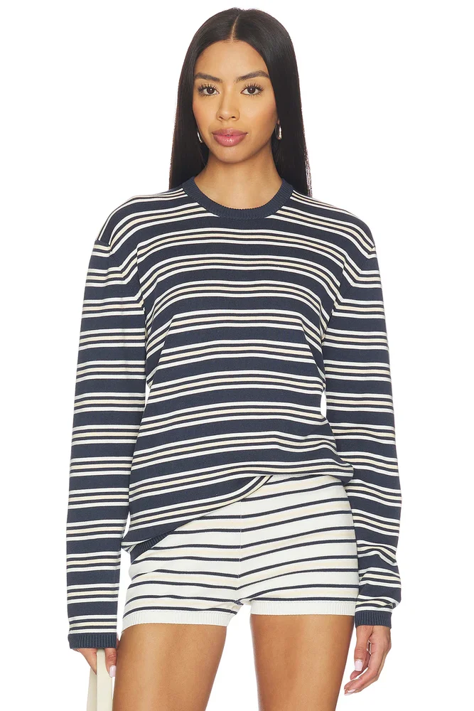 Cydnee Striped Oversized Sweater