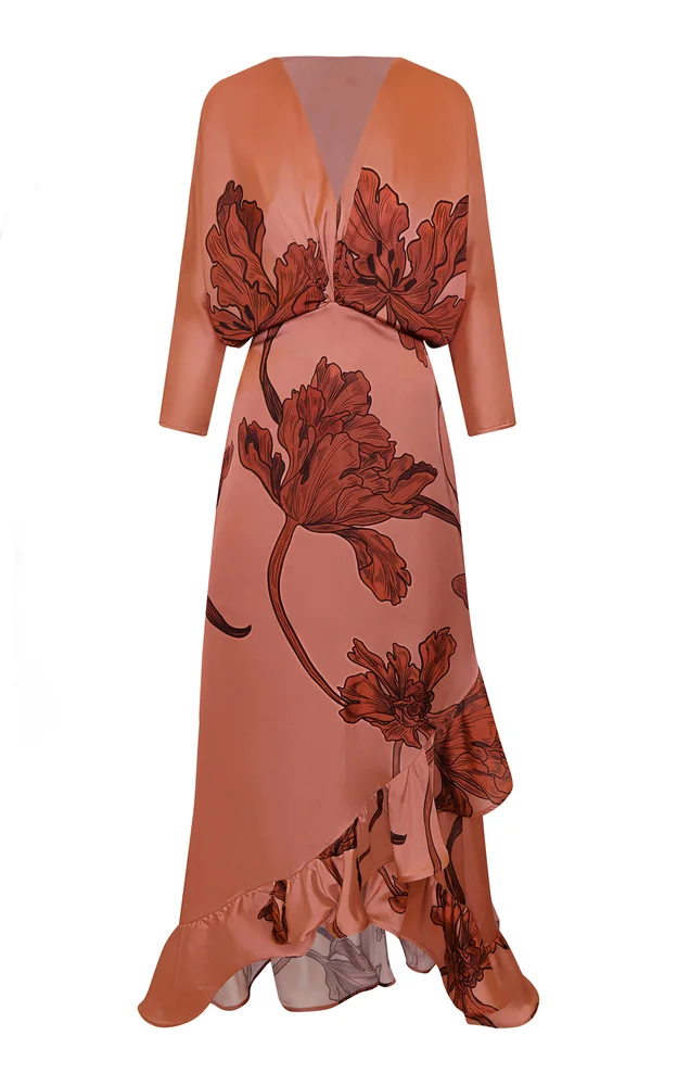 Lo Ancestral Printed Maxi Dress