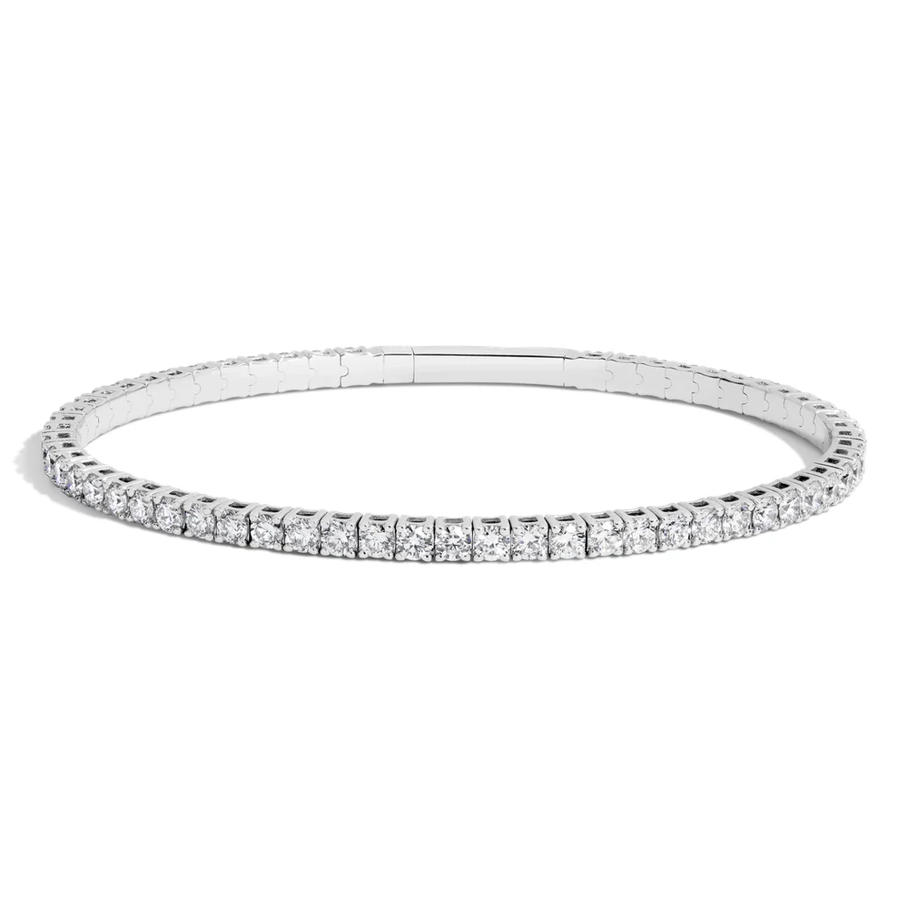 4ct Lab Grown Diamond Flex Tennis Bracelet