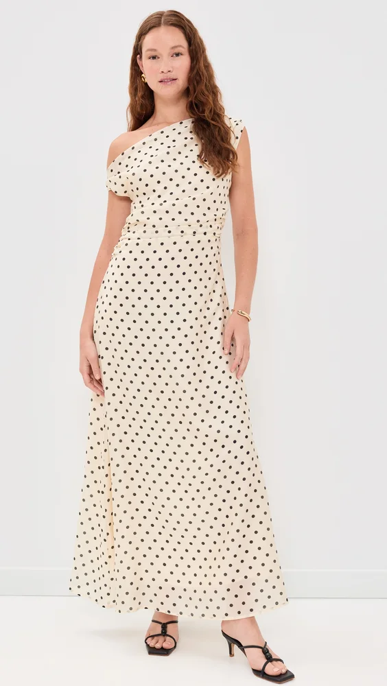 Yvonne Maxi Dress Polka Dot