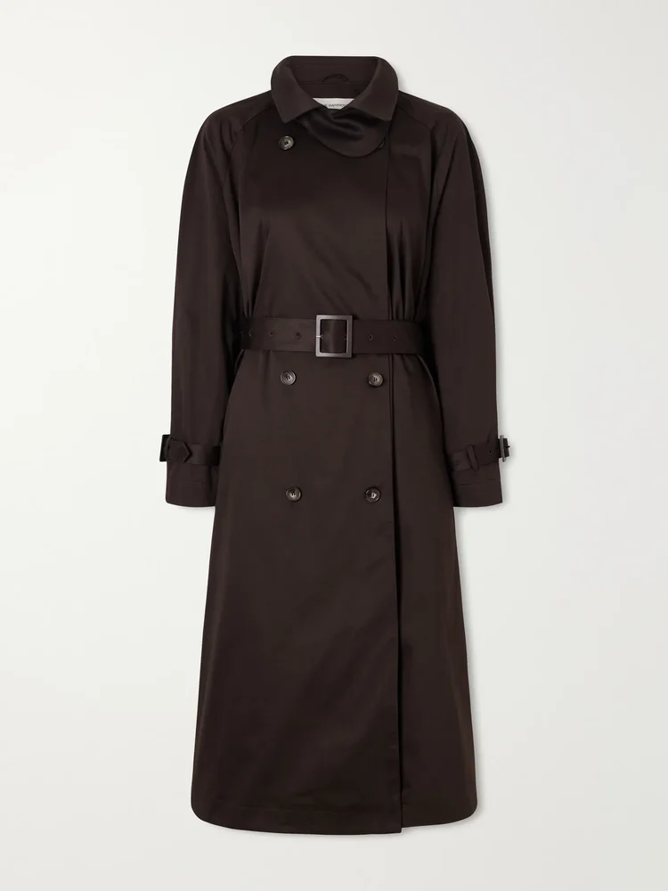 Marchand cotton-blend trench coat
