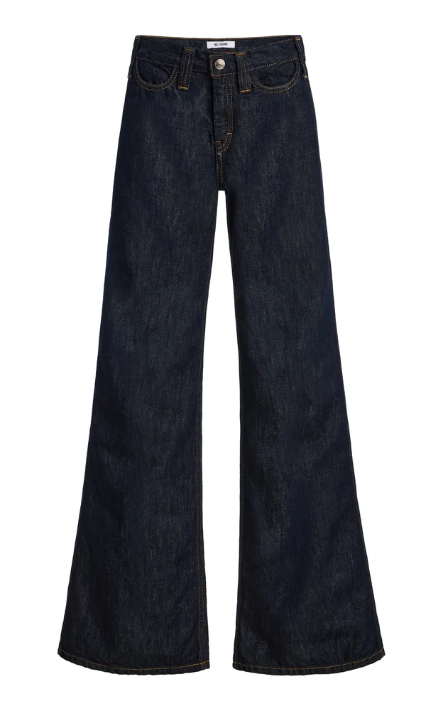 Lou Rigid Low-Rise Wide-Leg Jeans