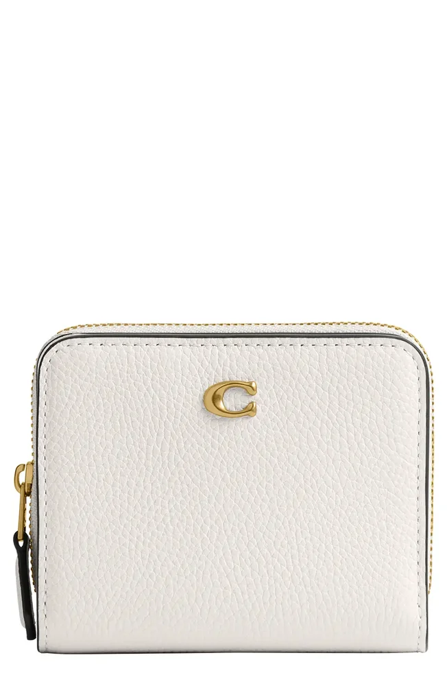 Polished Pebble Leather Bifold Wallet