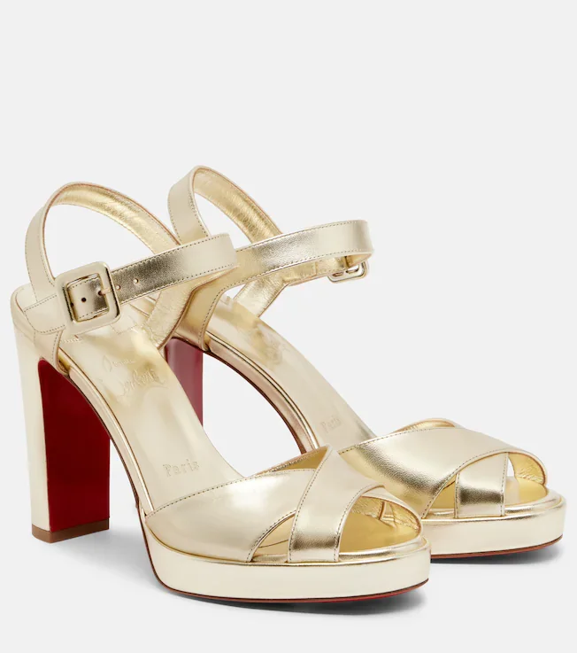 Cora leather sandals