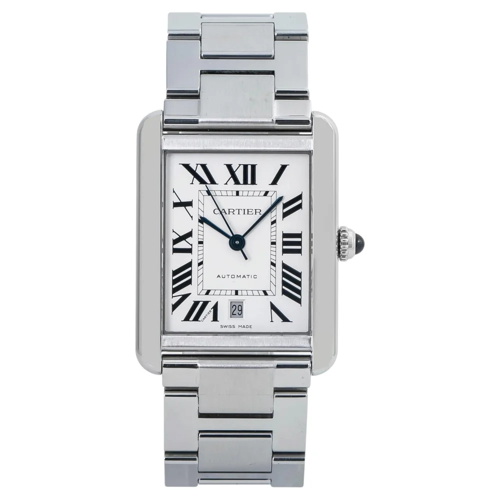 Pre-Owned Tank Solo XL W5200028 Stainless Steel Silver Dial Automatic