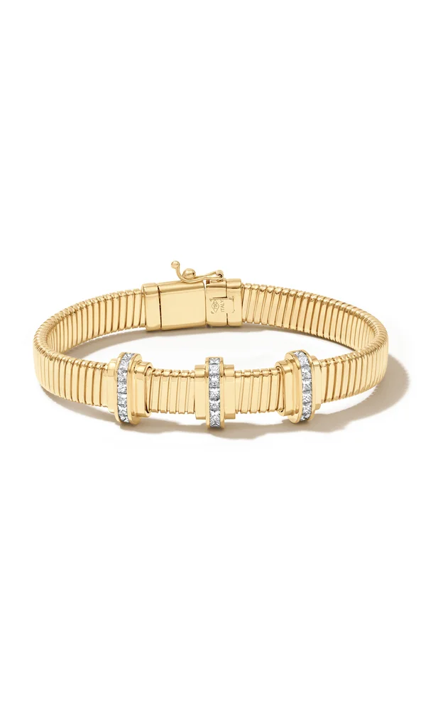 Raisina 18K Yellow Gold Diamond Bracelet