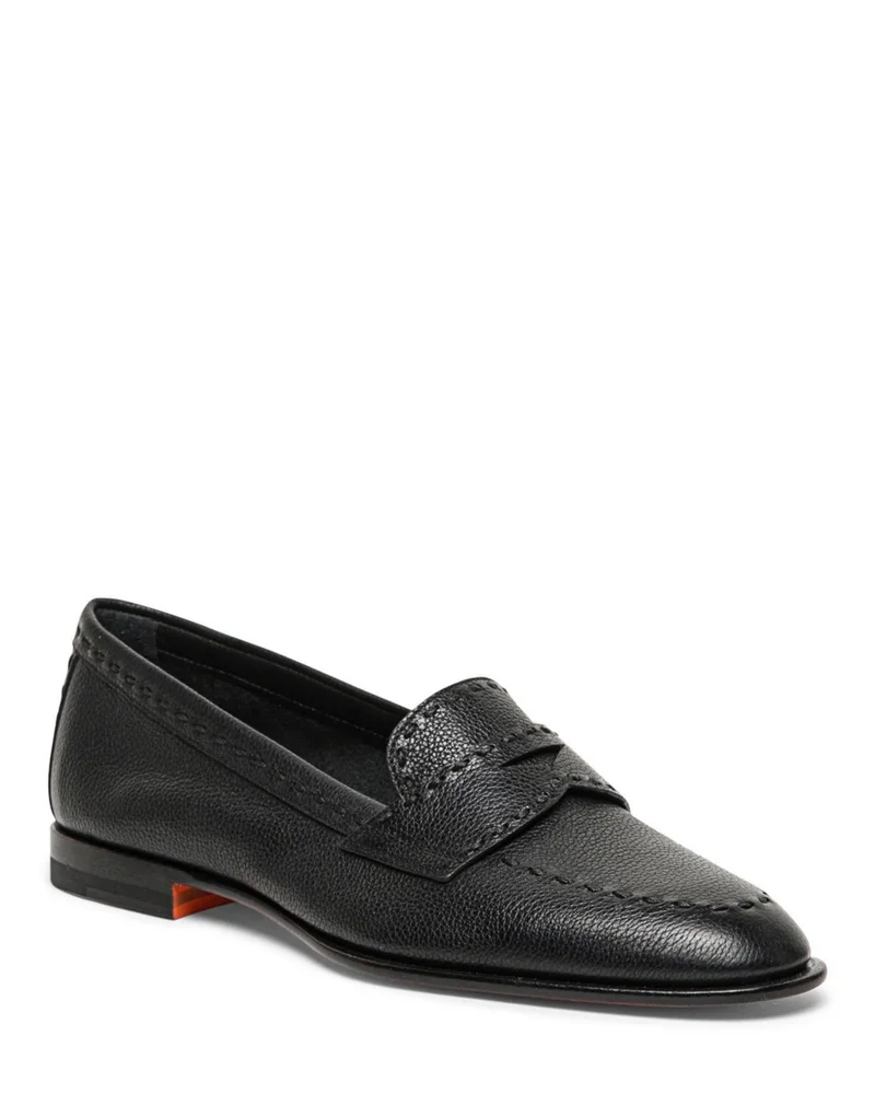Women's Tumbled Leather Penny Loafer