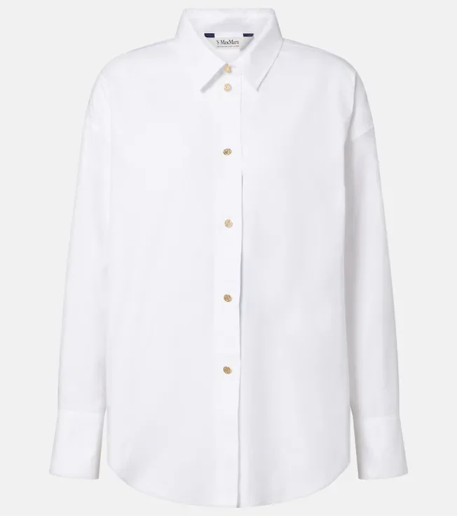Cotton poplin Oxford shirt
