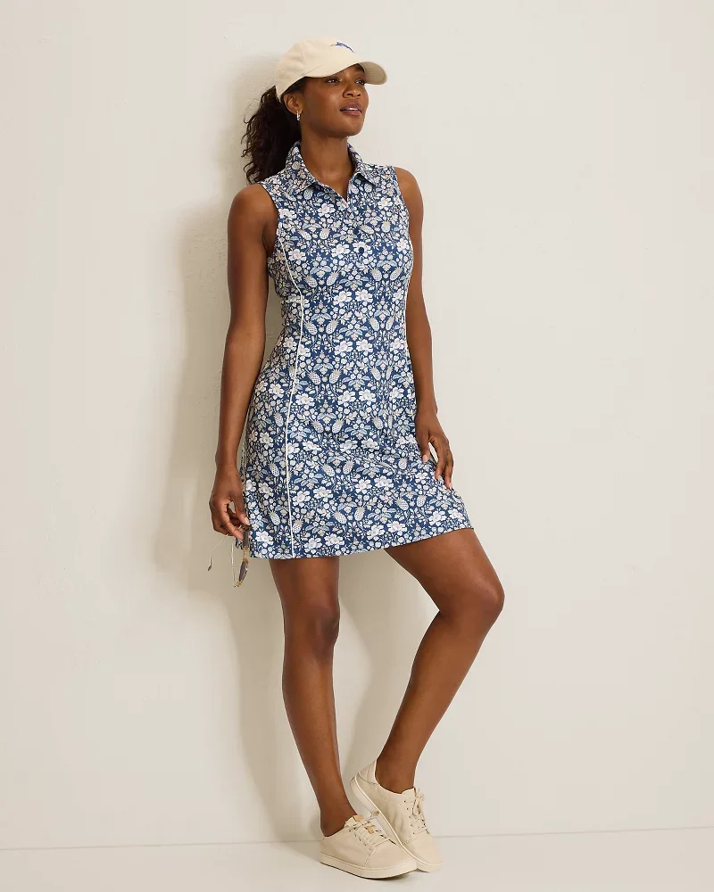 Tommy Bahama Sierra Sun Tropical Reflection Island Zone Dress