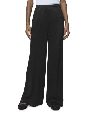 The Easy Pull-On Track Pant in Satin