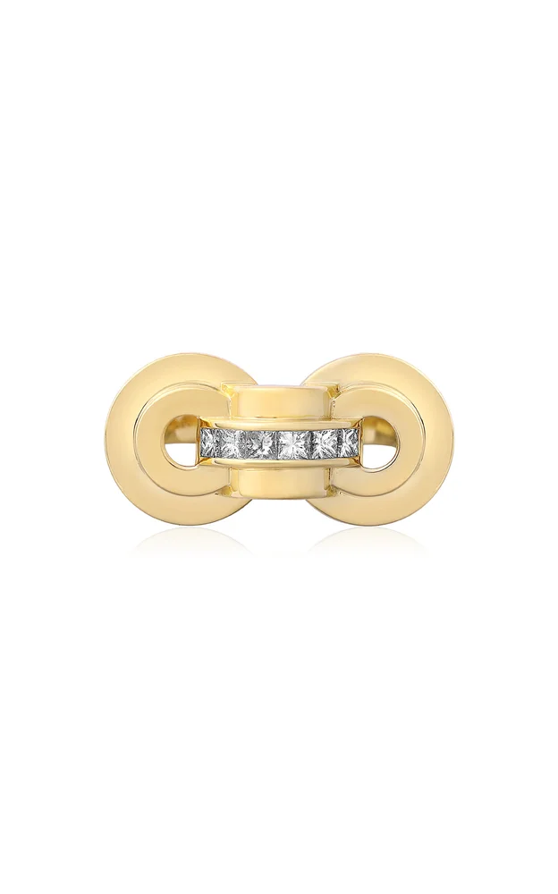 Raisina 18K Yellow Gold Diamond Ring