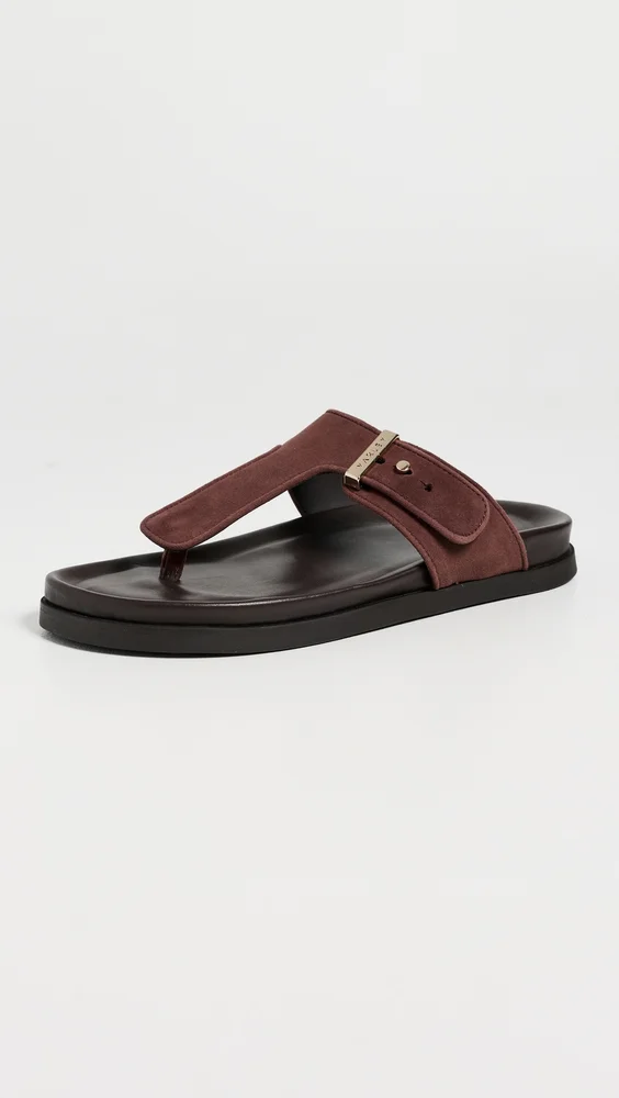 Aisne Suede Toe Post Sandal