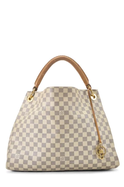 Damier Azur Artsy MM