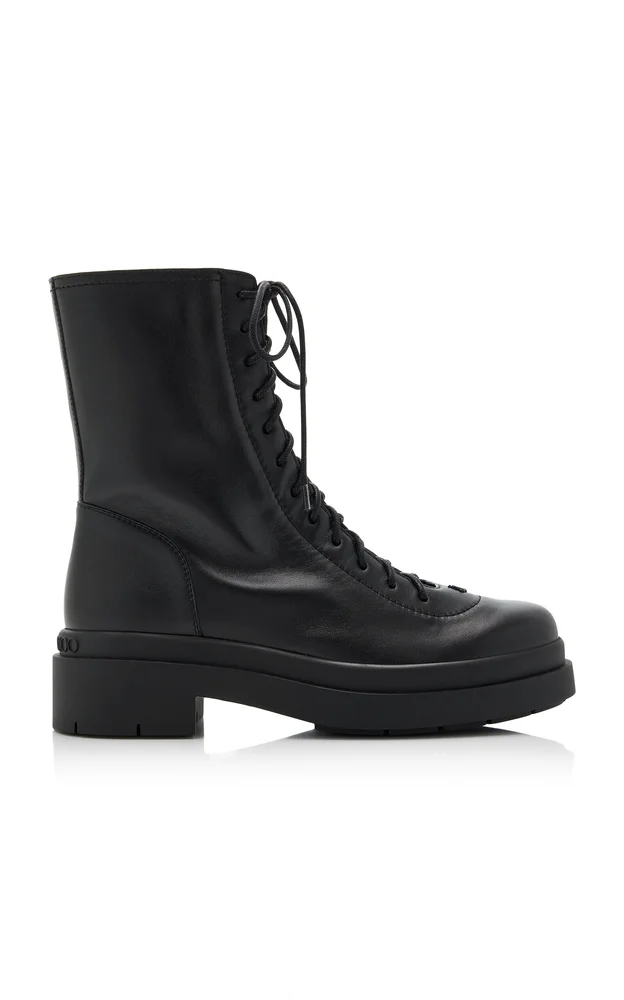 Sima Leather Ankle Boots