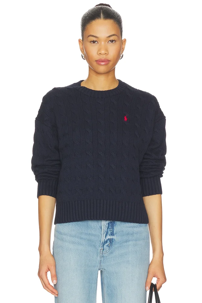 Cotton Crewneck Sweater
