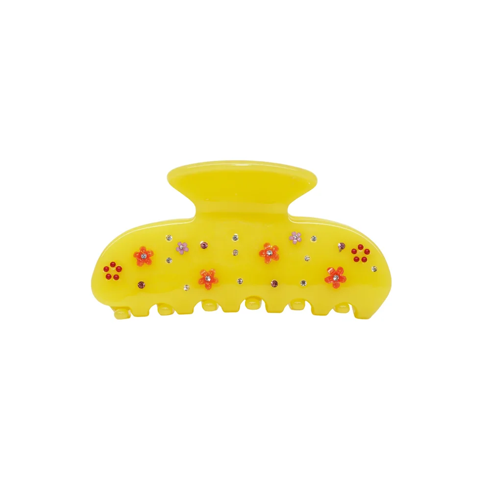 Sweetheart Clip in Citrus Baby Bloom