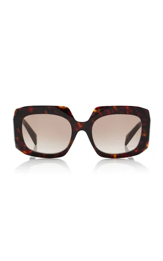 Square-Frame Acetate Sunglasses