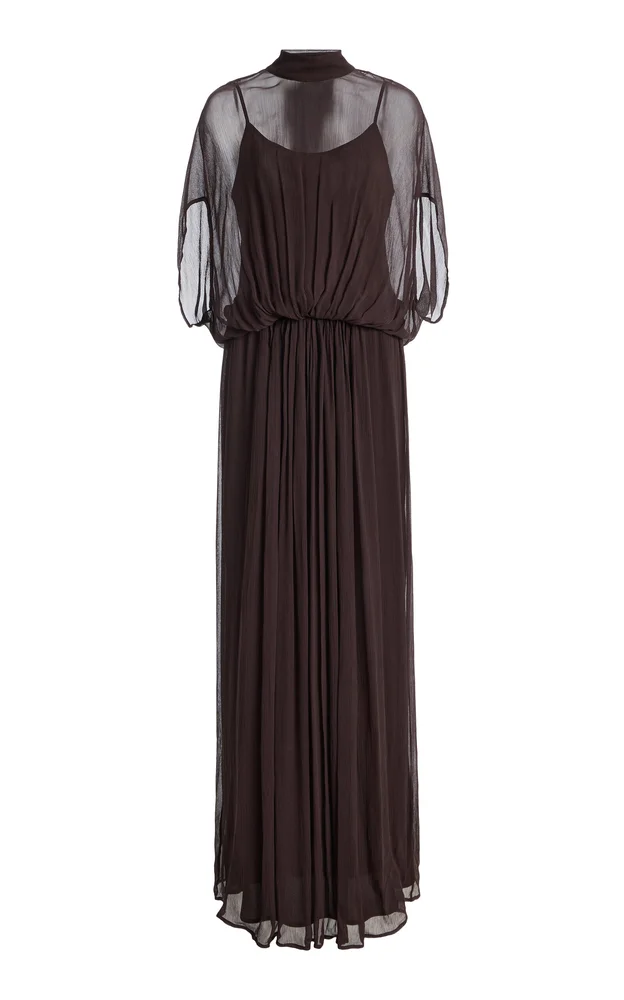 Viviana Silk Maxi Dress