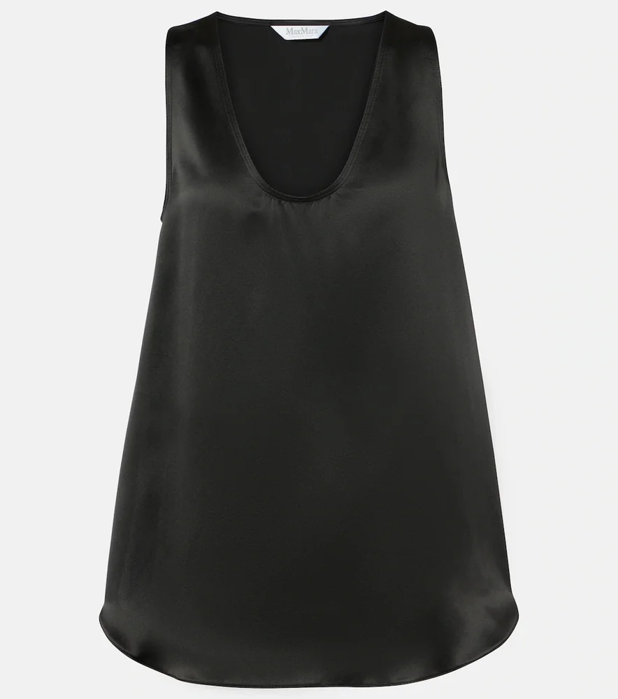 Filly silk tank top