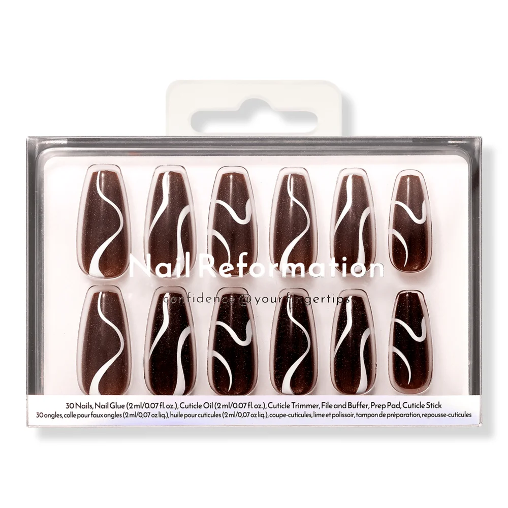 Macchiato Press-On Nails