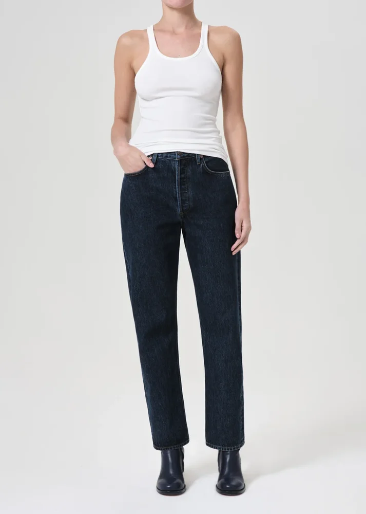 90's Pinch Waist High Rise Straight in Pendulum