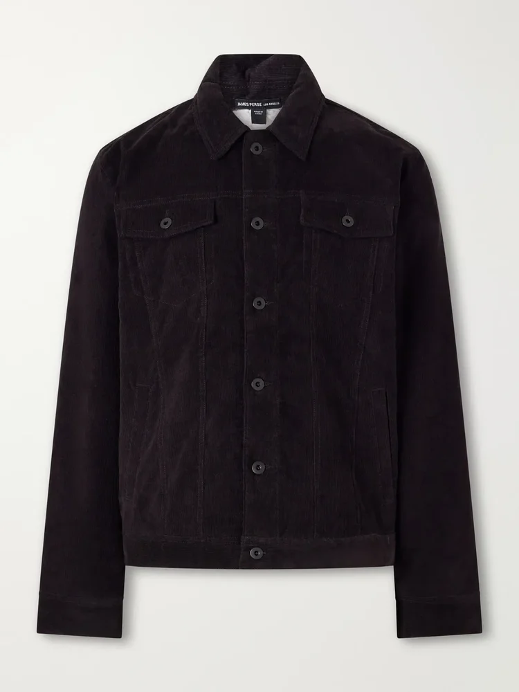 Stretch-Cotton Corduroy Blouson Jacket